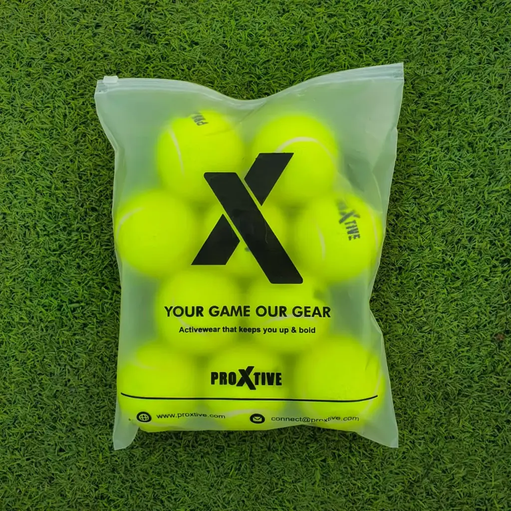 Tennis balls pack of 10 (Lime)